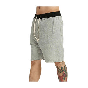 2025 algodón funcional 100% corto para hombres con bolsillo con cremallera y logotipo personalizado Ideal para actividades deportivas de verano corto para Unisex - Product Image 6