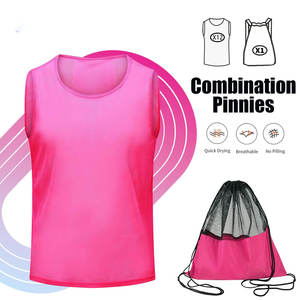 Maillot de football personnalisé, léger, à séchage rapide, d'entraînement, vêtements de football, vêtements d'entraînement pour équipes sportives, dossards d'entraînement sans manches - Product Image 2