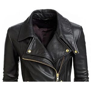 Chaqueta de cuero genuino cálida de último diseño para mujer, chaqueta de cuero de manga larga para mujer, tendencia 2025 - Product Image 1