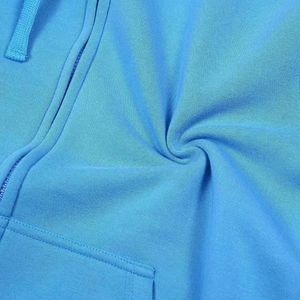 OEM Streetwear décontracté Ensemble de jogging à capuche athlétique Pantalon de survêtement écologique solide Pantalon Zip Maternité Vente en gros Survêtement Gym - Product Image 5