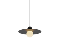 Ampoule suspendue moderne 10W SMD LED 3000K 4000K CCT décoration d'hôtel de qualité automatique avec verre et aluminium