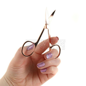 Ciseaux à cuticules en acier inoxydable légers, écologiques, tranchants et durables, outil de soin des ongles pour un usage domestique et professionnel en salon - Product Image 6