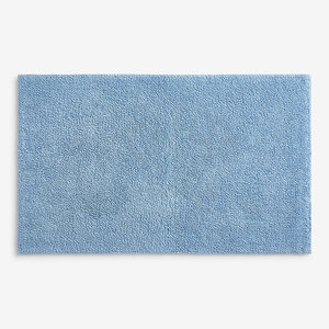 Tapis de bain antidérapant Jacquard en coton tapis de toilette très absorbant moderne couleur unie maison salle de bain serviette de sol baignoire repose-pieds - Product Image 1
