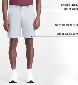 Logo personnalisé de haute qualité, respirant, nouvelle mode à la mode, Shorts de golf en polyester et coton avec poches à vendre - Product Image 6