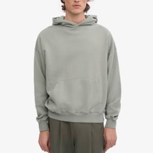 2025 venta al por mayor 100% algodón 500gsm Sudadera con capucha ropa pesada sudaderas con estampado personalizado sudaderas con capucha bordadas de gran tamaño para hombres - Product Image 1