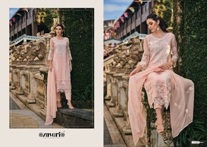 Collection en gros de vêtements de fête indiens et pakistanais readymade brodés en organza de qualité supérieure disponible maintenant! - Product Image 2