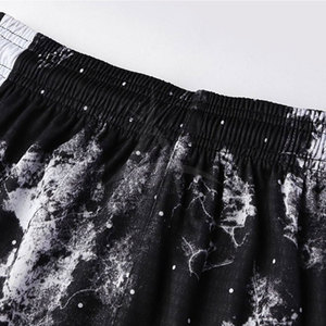 Dernier design respirant grande taille à manches courtes sur mesure, uniforme de basketball de haute qualité 100% polyester pour hommes - Product Image 6