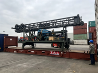 Plateforme de Forage Rotative Robuste et Efficace, Alimentée au Diesel, Montée sur Camion, pour Puits d'Eau et Puits Pétroliers, Profondeur Max. 800m, Énergie