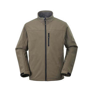 Veste Softshell de meilleure qualité fabricant en gros nouveau design pour hommes grande taille et logo propre - Product Image 1