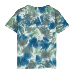 Vêtements de rue personnalisés pour femmes T-shirt en coton à manches courtes décontracté Tendance T-shirts pour hommes en tissu tissé tie-dye - Product Image 5