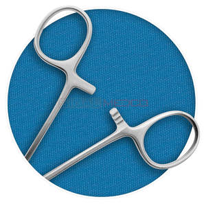 Fórceps de bloqueo de hemostato de Mosquitos de 5 pulgadas recto certificado MOL Manual Premium quirúrgico de acero inoxidable de alta calidad - Product Image 2