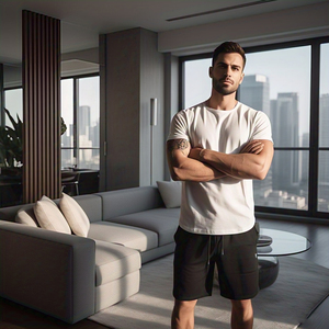 Summer Jogging Wear <b>Shorts</b> Two Piece Set <b>Men</b> <b>White</b> Shirt Black <b>Shorts</b> Set <b>Men</b> Casual Lightweight Street Style <b>Shorts</b> Two Piece - Product Image 4