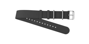 Correa de reloj deportiva de silicona suave unisex Zul u Gray de 20 mm, ajustable, impermeable, transpirable, ligera, para reloj inteligente - Product Image 3