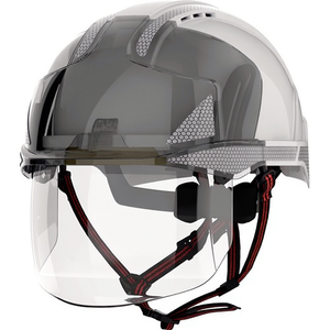 Casco de Escalada Industrial EVO VISTAshield Dualswitch Blanco/Ahumado ABS EN 397 EN 50365 EN 12492 JSP - Product Image 3