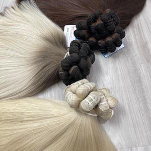 Extensions de cheveux de trame de cheveux humains super doublement dessinés cheveux vietnamiens bruts non transformés de qualité supérieure - Product Image 1