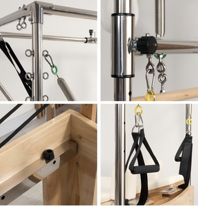 Reformer de Pilates 3 en 1 Rehab Cadillac con Estructura Reforzada y Alta Capacidad de Carga para Hoteles y Centros de Bienestar - Product Image 6