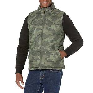 Camo Design Polyester Nylon High Street Vestes Vêtements pour hommes Dans le prix de gros Polyester Nylon Gilet imperméable Vestes pour hommes - Product Image 1