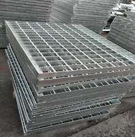 Grille en acier galvanisé à chaud, panneau de treillis soudé par pressage pour la construction industrielle