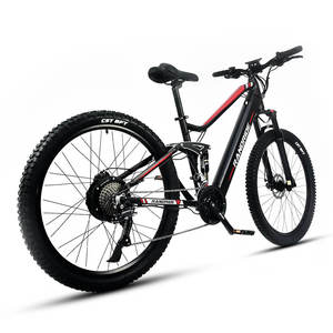 Vélo électrique RANDRIDE Explorer V8 1000w montagne suspension complète avec moteur central 13.6AH batterie intégrée - Product Image 4