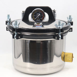 Machine portative de stérilisateur d'autoclave à vapeur de 8I 10L petit équipement pour des outils d'ongle et des instruments vétérinaires pour des soins de chien - Product Image 3