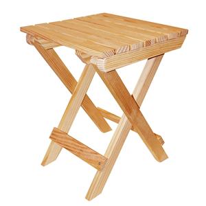 โต๊ะพับสำหรับสวน WELL HOME แบบเคลือบน้ำมัน สำหรับใช้งานกลางแจ้ง - Product Image 1