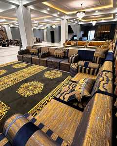 Sièges au sol orientaux, canapé ethnique, canapé Majlis arabe, canapé de style ottoman, ensemble Jalsa arabe, sièges au sol orientaux de luxe - Product Image 5