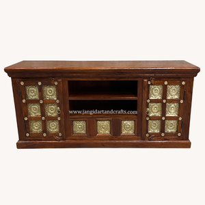 Meuble de salon en bois au Design de ferme, meuble décoratif de maison, meuble TV au Design classique, Console TV Led, meuble TV moderne, Hub indien - Product Image 5