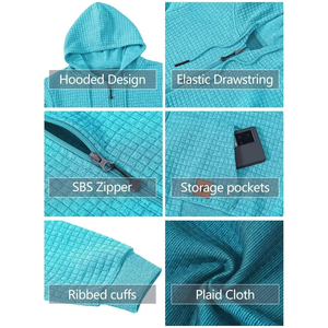 Sudadera con Capucha Ligera para Hombre Más Vendida, 100% Algodón, Diseño Sólido, Logotipo Personalizado, Mejores Servicios OEM, Colección de Invierno - Product Image 5