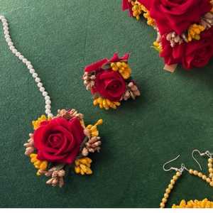 Gajra de Jazmín Artificial Hecha a Mano para Mujer, para Novias, Celebraciones de Mayon Haldi, Joyería Elegante de Cuarzo para Eventos - Product Image 3