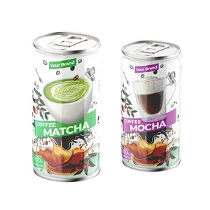 Vietnamese Coffee Ready to Drinks 250ml Canned with many flavors Free Sample - Free Design - Support Marketing