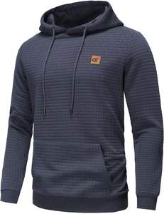 2025 hommes décontracté mode Joker Sublimation pull à capuche meilleure qualité drôle surdimensionné respirant conception solide motif OEM - Product Image 1