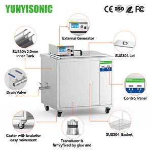 Machine de <span class=keywords><strong>nettoyage</strong></span> ultrasonique industrielle YM Custom 304SUS 28kHz 600W pour couverts, plateaux de cuisson, casseroles, lave-vaisselle à ultrasons - Product Image 2