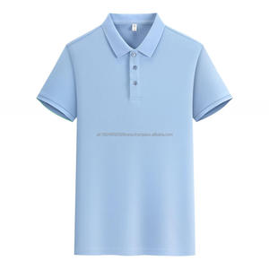Polo de hombre sin costuras con estampado de silicona personalizado, camiseta de manga corta, Polo de negocios de verano de lujo - Product Image 2