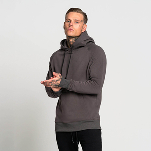 High Quality <b>600gsm</b> Men's Hooded Fleece <b>Hoodie</b> Men Winter Custom Logo Embroidered Printed Eco-Friendly Pullover <b>Hoodie</b> - Product Image 2