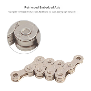 Basische derailleur vervangende kettingen van roestvrij staal voor fietsen met één of meerdere versnellingen Vervangingsonderdelen voor fietsen Accessoires Fietsketting - Product Image 4