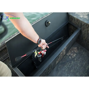 Barco Eco <span class=keywords><strong>Jon</strong></span> de 2025-3,8 M, artesanía de aluminio ligera con sistema fuera de borda de 15HP, barco de-metros - Product Image 4