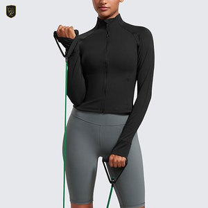 Performance Sports Women Gym <b>Jackets</b> <b>Lightweight</b> Zip Up Fitness Training <b>Running</b> Workout Breathable Activewear Wholesale <b>Jacket</b> - Product Image 3