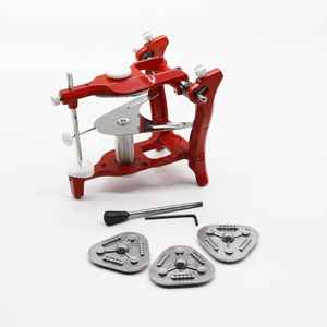 Articulador Dental de precisión de acero inoxidable y aluminio Articulador de laboratorio Dental reutilizable Manual - Product Image 1