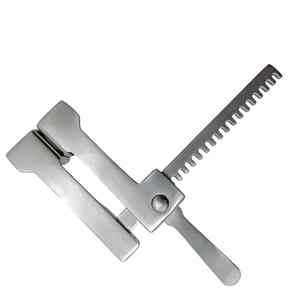 Retractor de costillas FINOCHIETTO manual más vendido OEM, Retractor torácico de acero inoxidable de alta calidad, dos juegos de cuchillas, certificado CE - Product Image 6