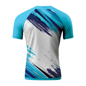 Camisa de compresión Rash Guard con capucha impresa personalizada para hombres MMA Gym Sportswear BJJ para las estaciones de invierno y otoño - Product Image 3