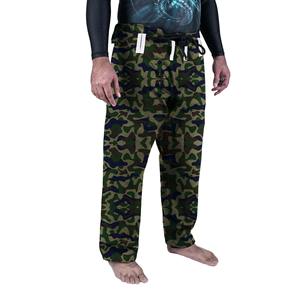 Uniforme de Jiu Jitsu Brasileño Personalizado, Camuflaje con Bandera Sublimada, Ligero, Elástico, Transpirable, de Secado Rápido, Kimono de Algodón - Product Image 6