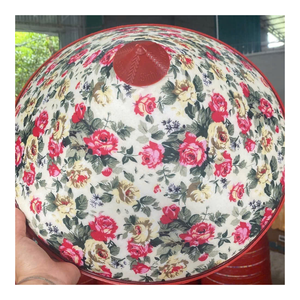 Sombrero cónico de hoja de palma de bambú estilo Vietnam, sombrero de paja de protección solar, ideal para agricultura, jardinería, festivales, eventos culturales - Product Image 6