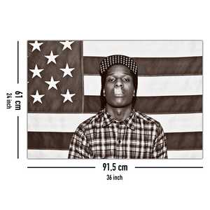 Affiche sur toile ASAP Rocky pour décoration murale - Product Image 3