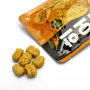 [Bokthing] protein Snack cay protein Snack Ớt ớt hương vị thấp Carb phòng tập thể dục thực phẩm chip giòn chip ớt hương vị - Product Image 2