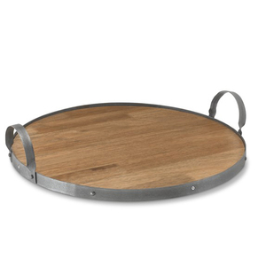 Tablas de cortar redondas de madera - Product Image 2