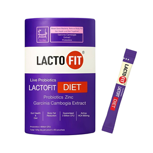 Lacto-Fit Diet <b>Probiotics</b> 60 Sticks (1-Month Supply) – Digestive Balance & Wellness kosmeticau Australia - Product Image 1