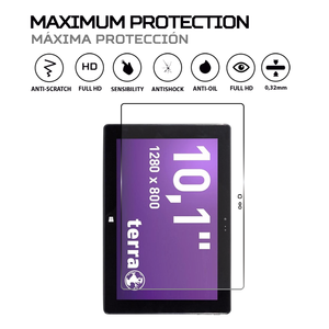 ฟิล์มกันรอยหน้าจอ ANTISHOCK สำหรับแท็บเล็ต Terra PAD 1085 Industry W10P เพิ่มความทนทานและการป้องกัน - Product Image 2