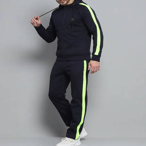 Ensemble de survêtement de jogging pour homme, coupe ajustée, vêtements de sport, entraînement, course à pied, tenue de sport confortable et respirante - Product Image 6