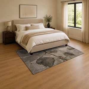 RUGS DEPOT LXDP-0860 Wholesale Terracotta Gold Designer Pattern Digital Printed Machine Washable Chenille Area Rug Non <b>Slip</b> - Product Image 3