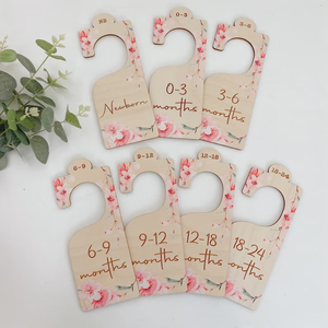 Personalizzato in legno armadio divisori compensato porta appendiabiti organizer per bambini in legno divisori per adulti o per bambini - Product Image 5